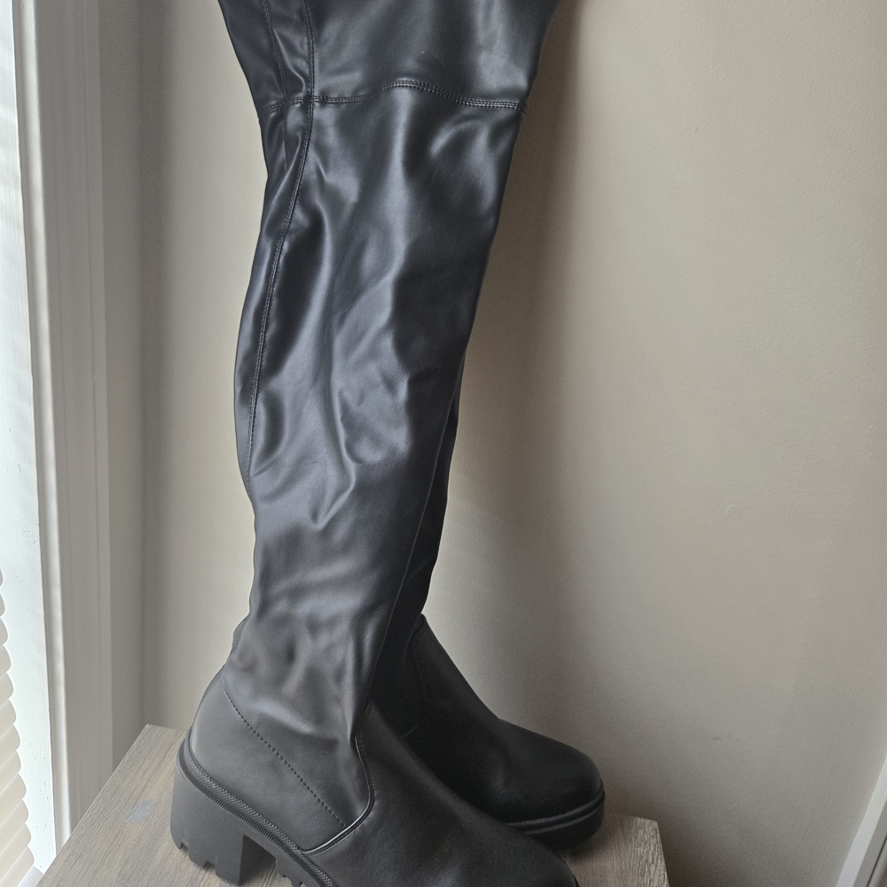 Black Over the Knee Boots